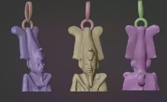 Mummiform Osiris Figurine 3d Print Model 3D print model