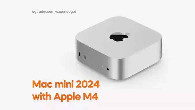 Apple Mac mini 2024 with Apple M4 Processor Desktop Computer