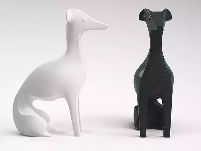 JONATHAN ADLER Ceramic Whippet