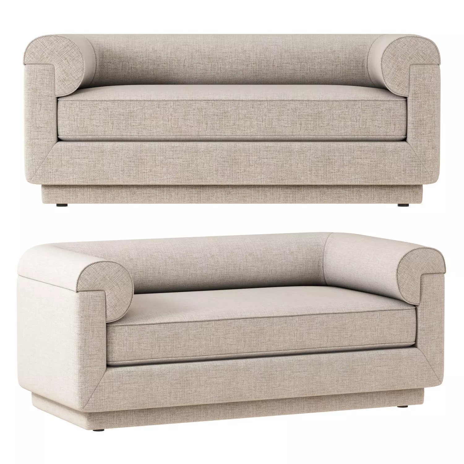 Bogart Sofa 3D model_0