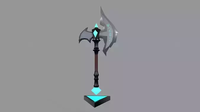 Axe Fantasy Stylized Game 