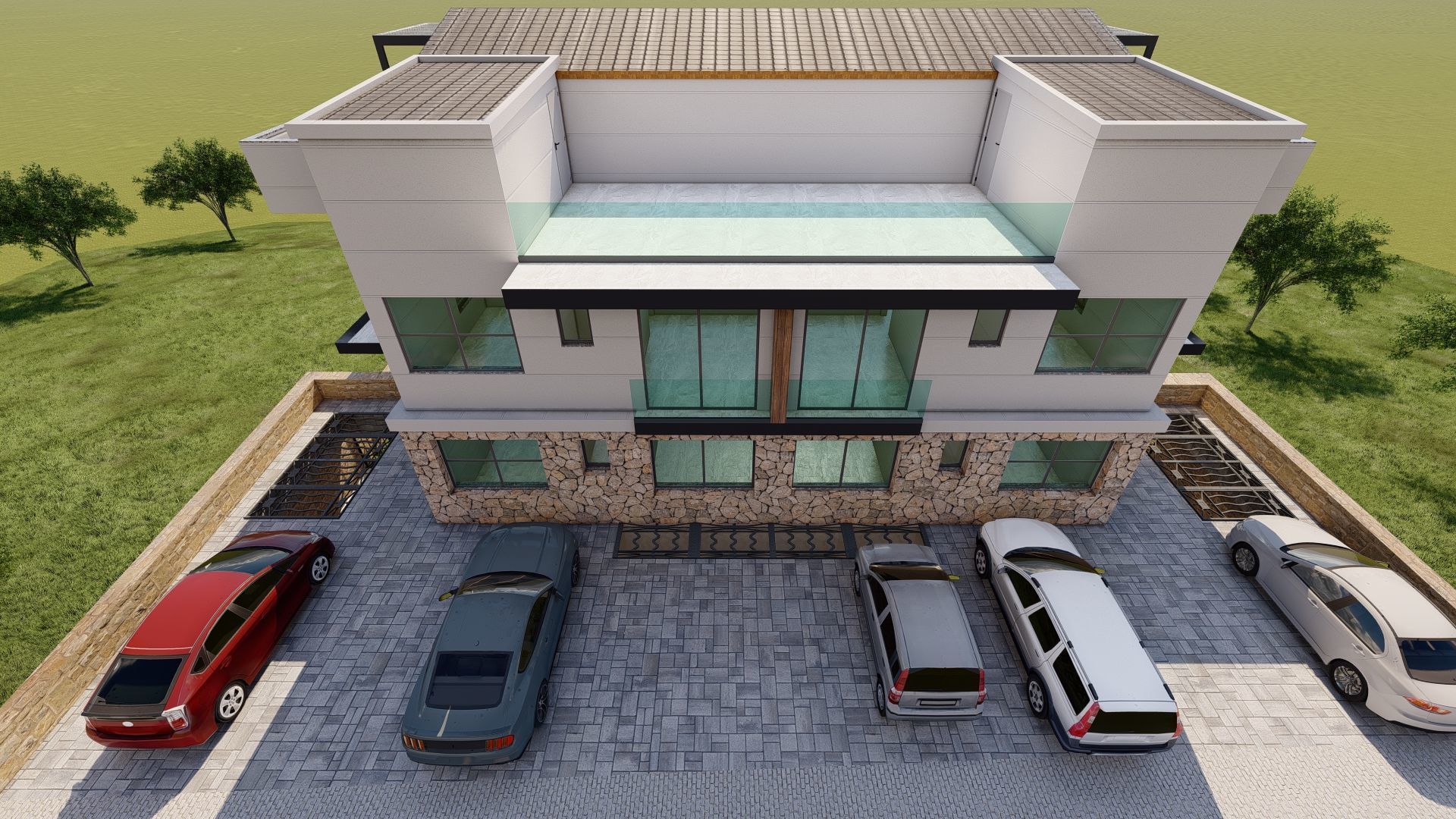 Apartment-3d Model-Sketchup-Lumion 3D model_7