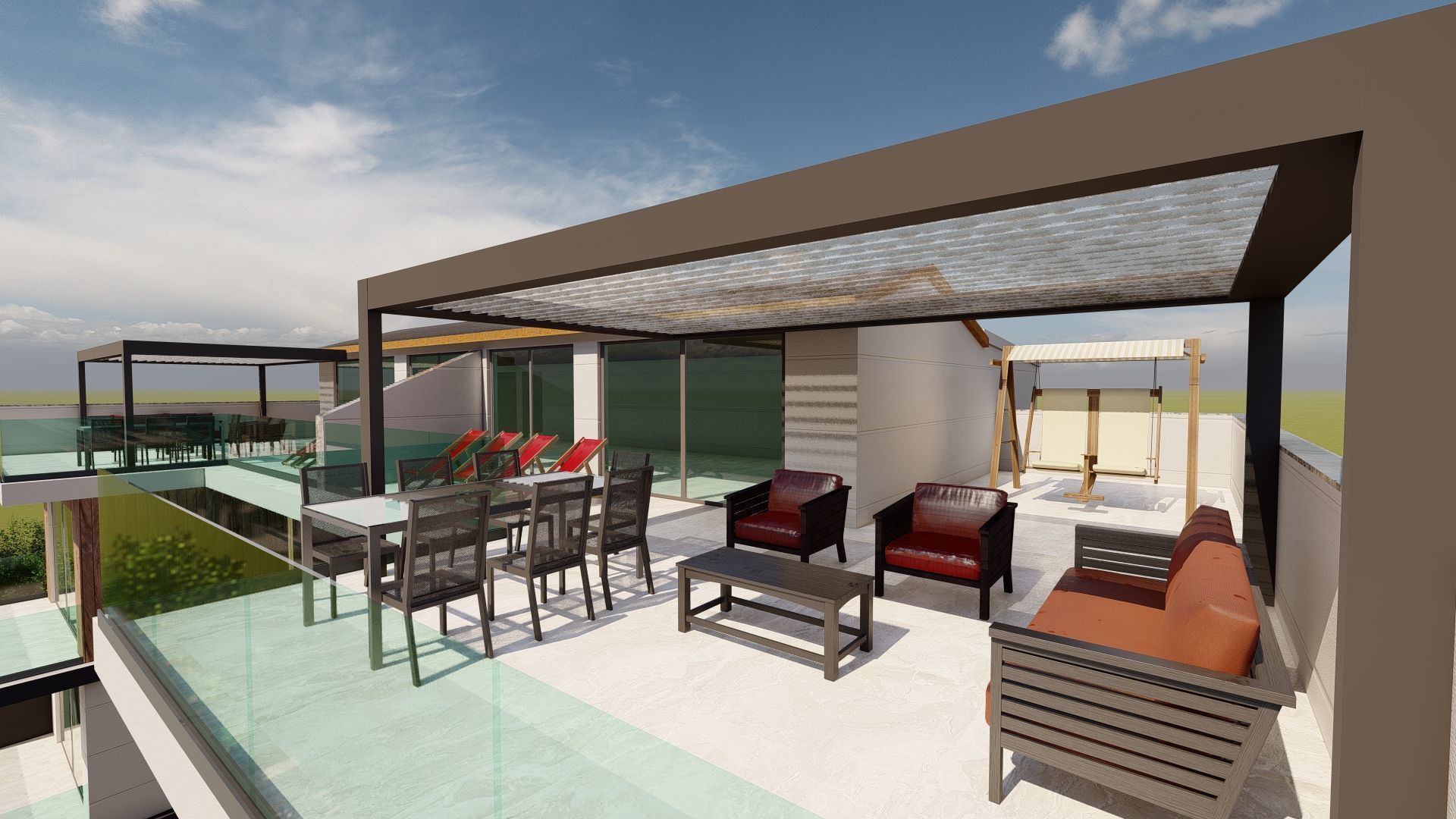 Apartment-3d Model-Sketchup-Lumion 3D model_8