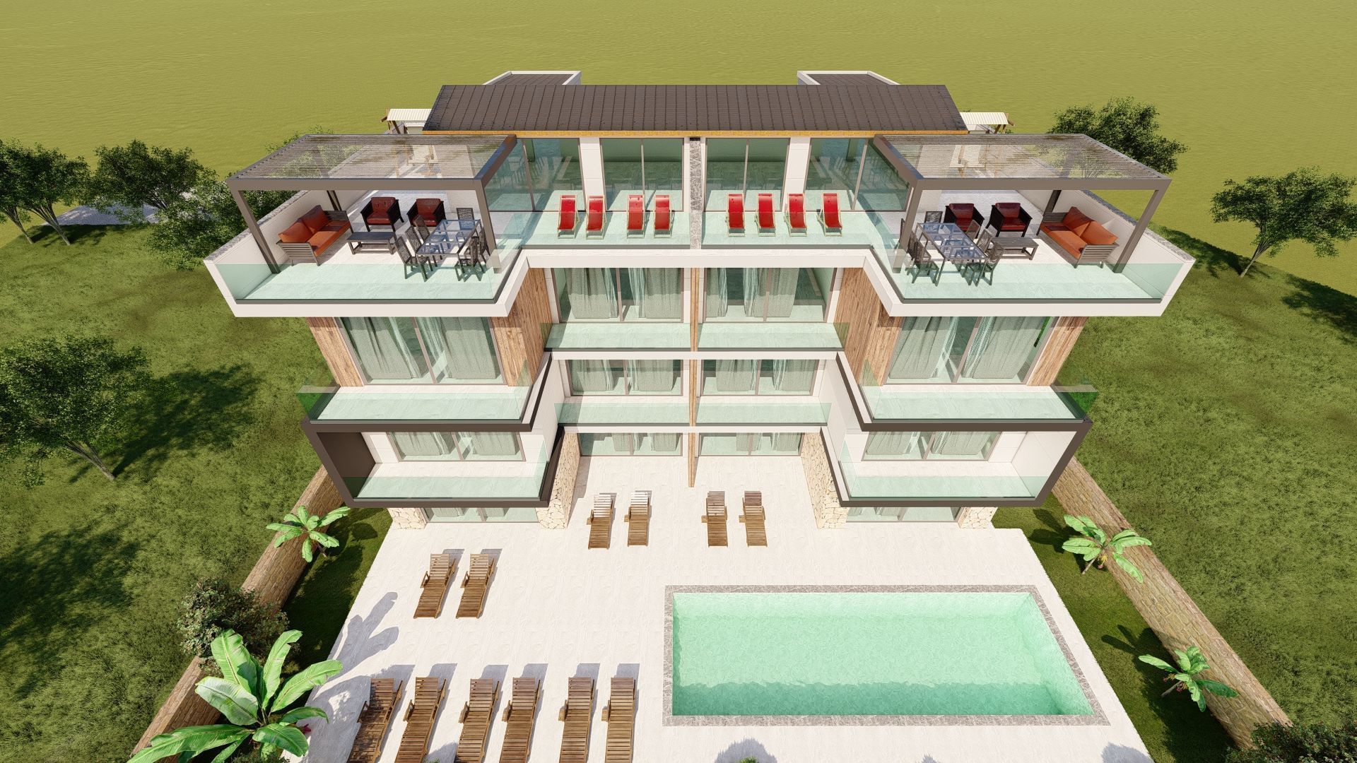 Apartment-3d Model-Sketchup-Lumion 3D model_11