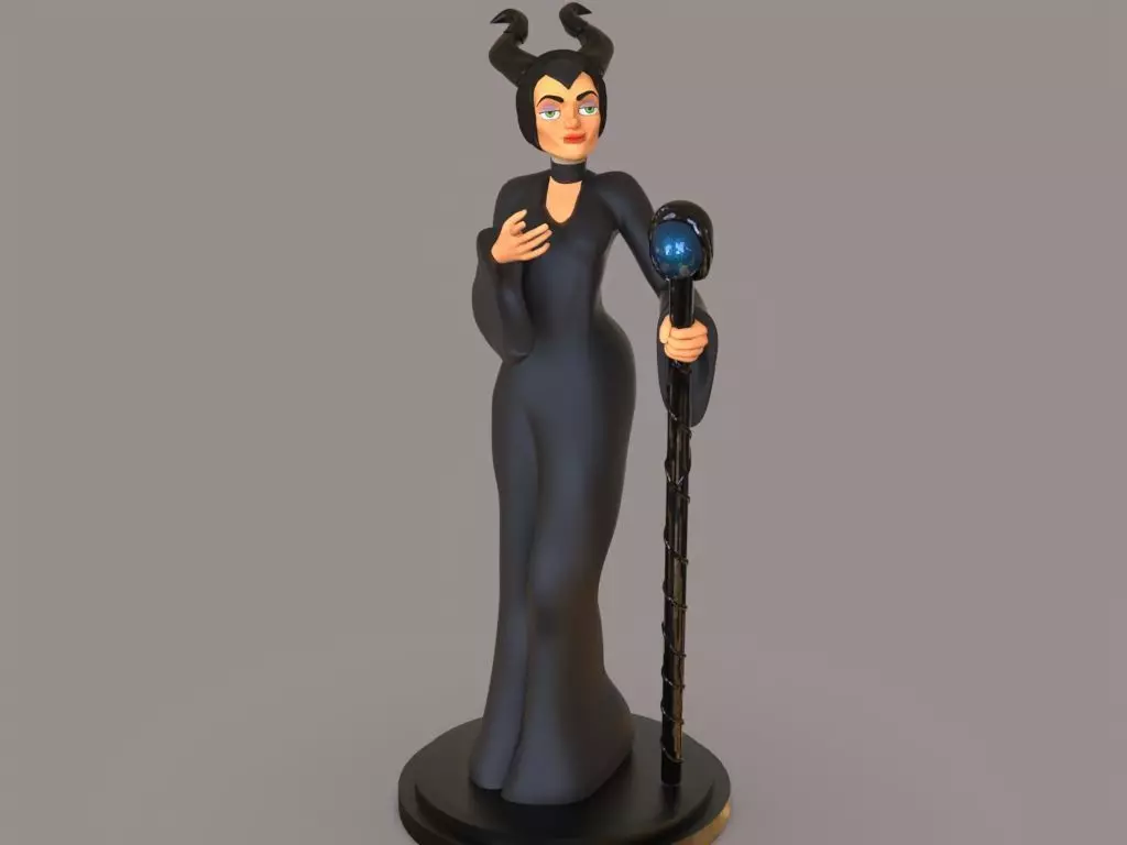 Maleficent 3D print model