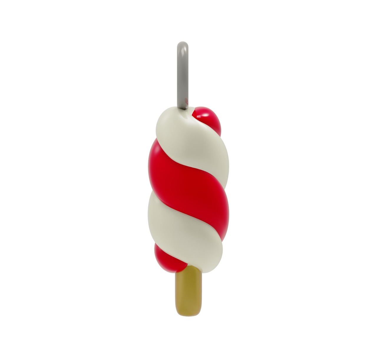 3D Printable Ice cream print model rubber FD0007 3D print model_8