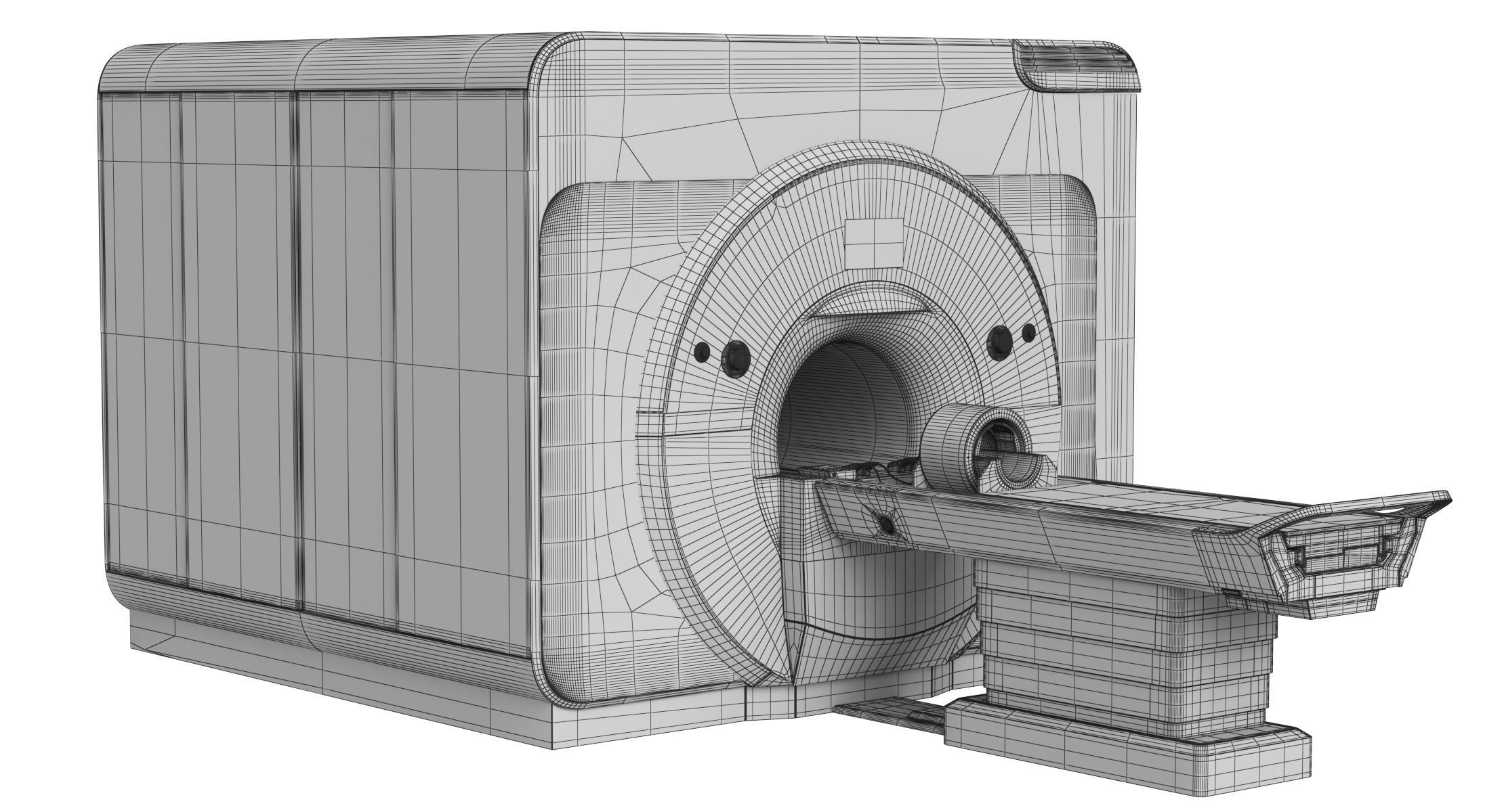 Siemens Healthineers Magnetom Terra X 7T MRI Scanner 3D model_17