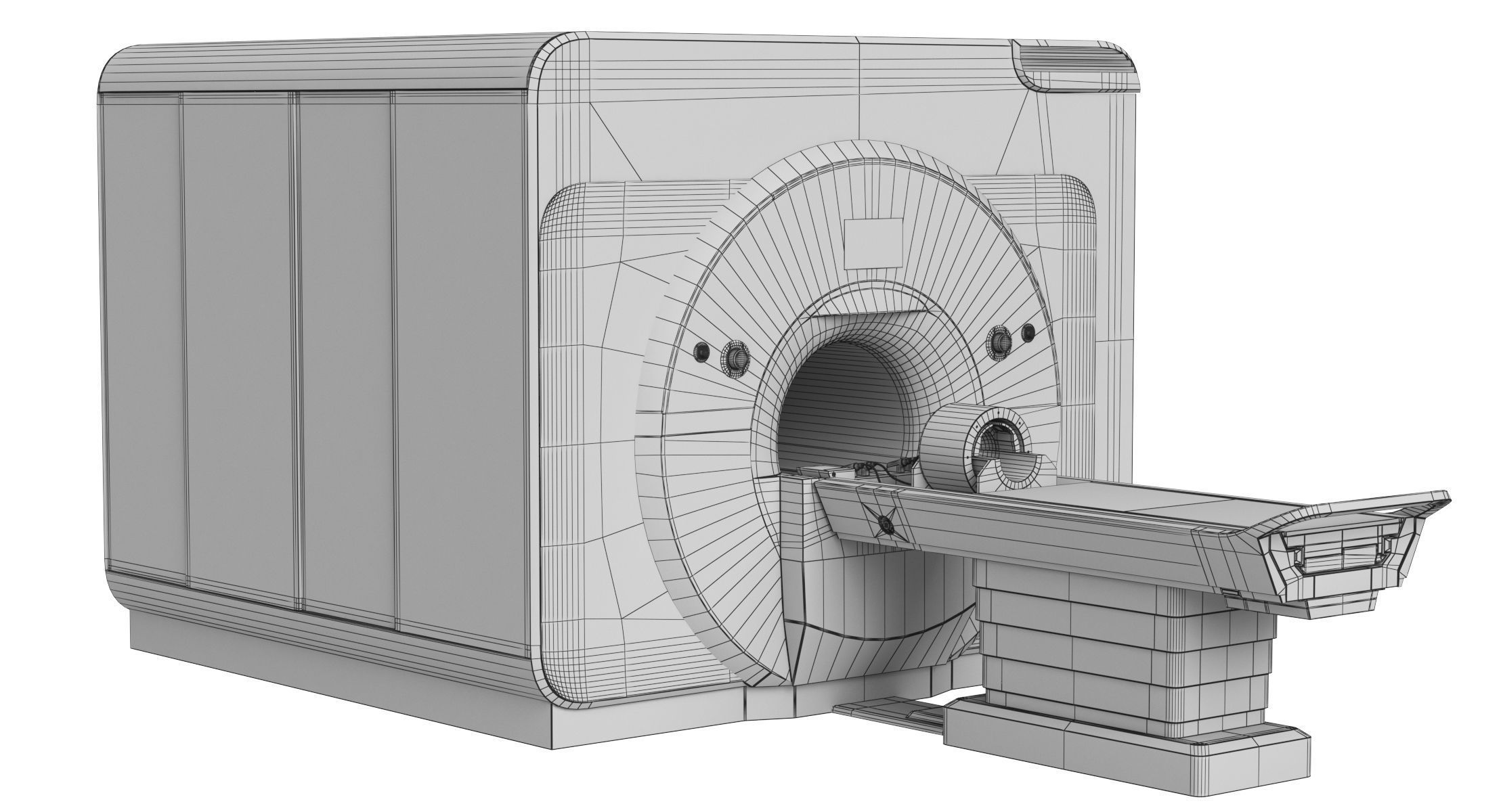 Siemens Healthineers Magnetom Terra X 7T MRI Scanner 3D model_16