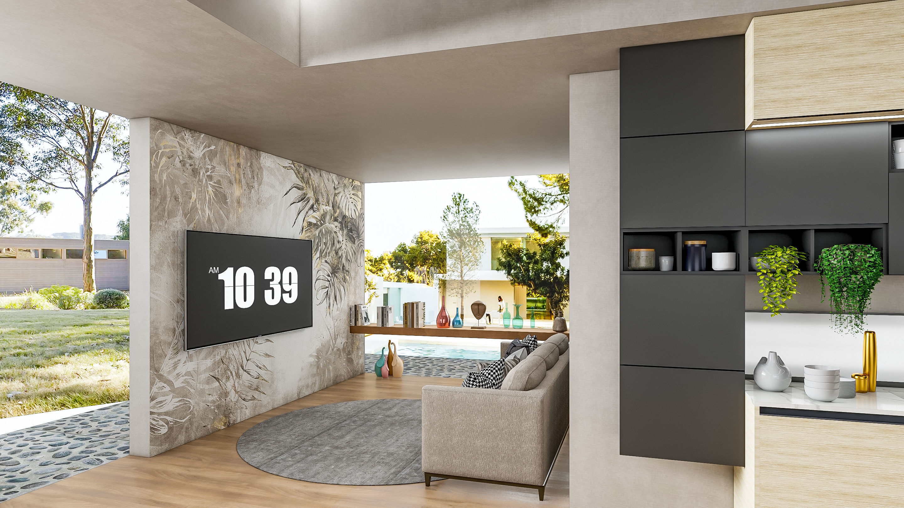 Kitchen fully parametric Resizable manufacturable 0070 3D model_20