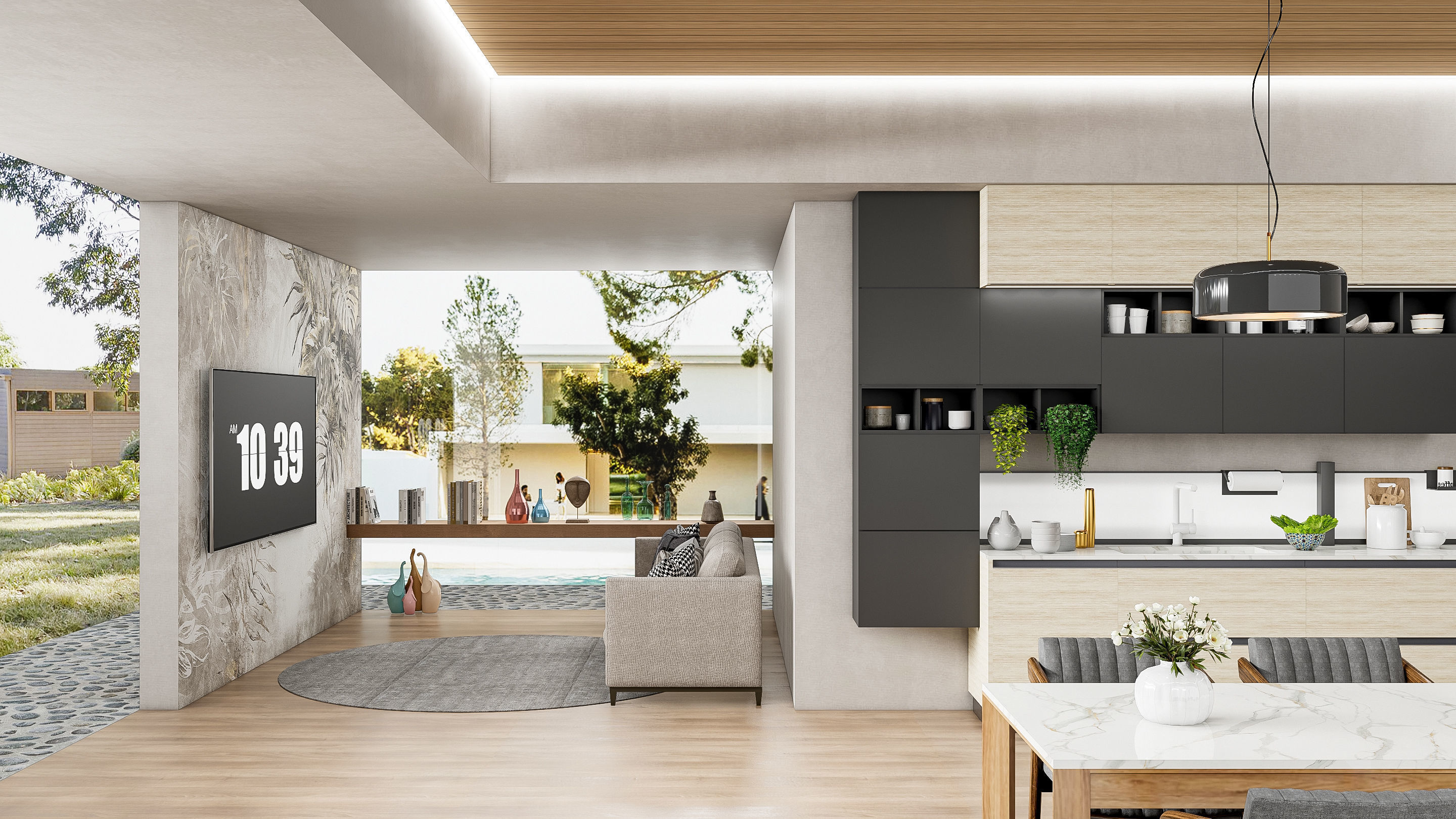 Kitchen fully parametric Resizable manufacturable 0070 3D model_14