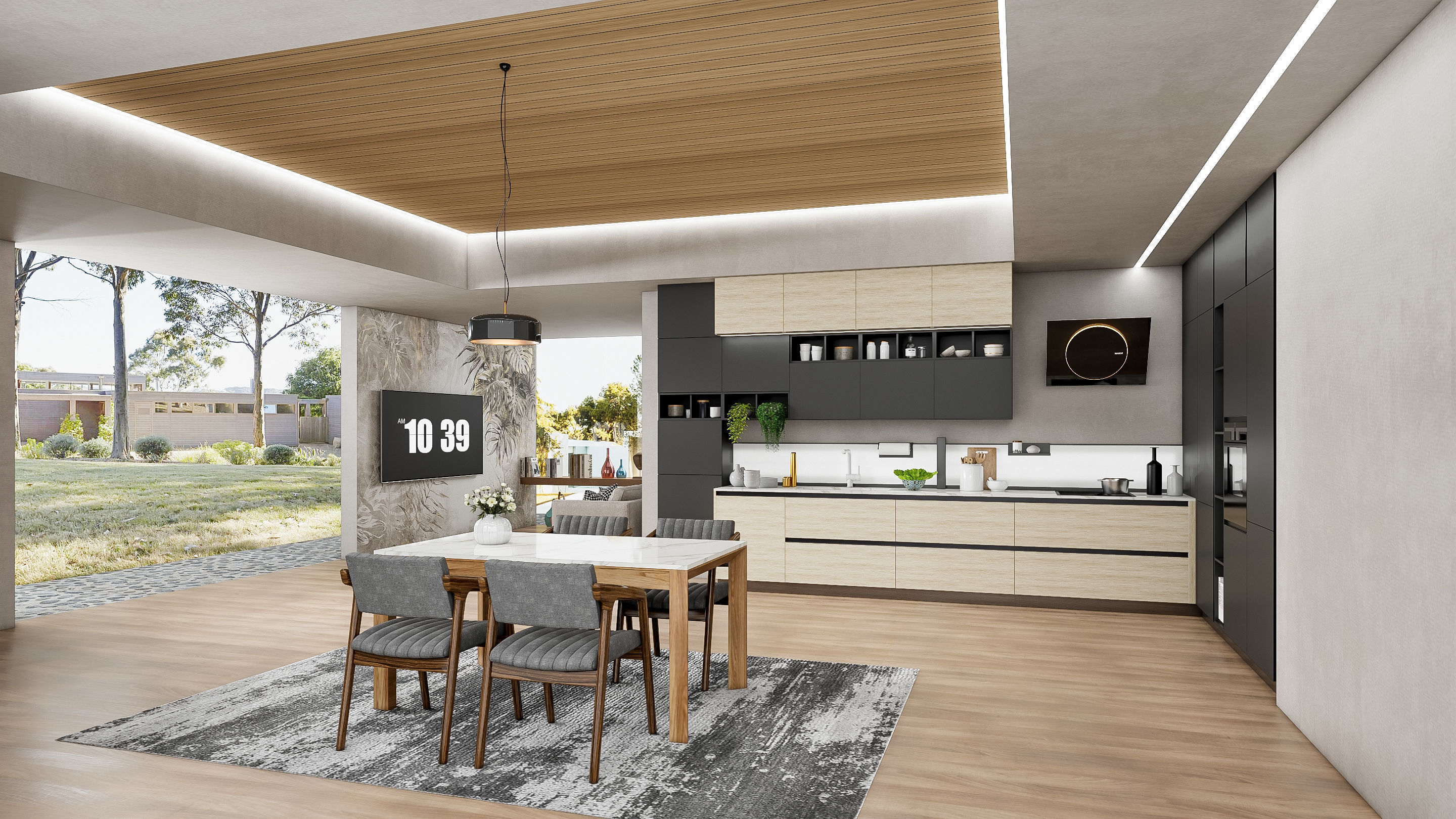 Kitchen fully parametric Resizable manufacturable 0070 3D model_19