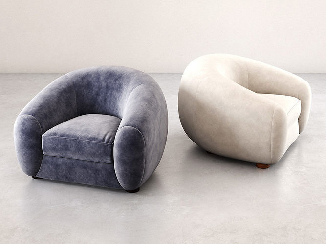 Polar Bear Armchair 3D model