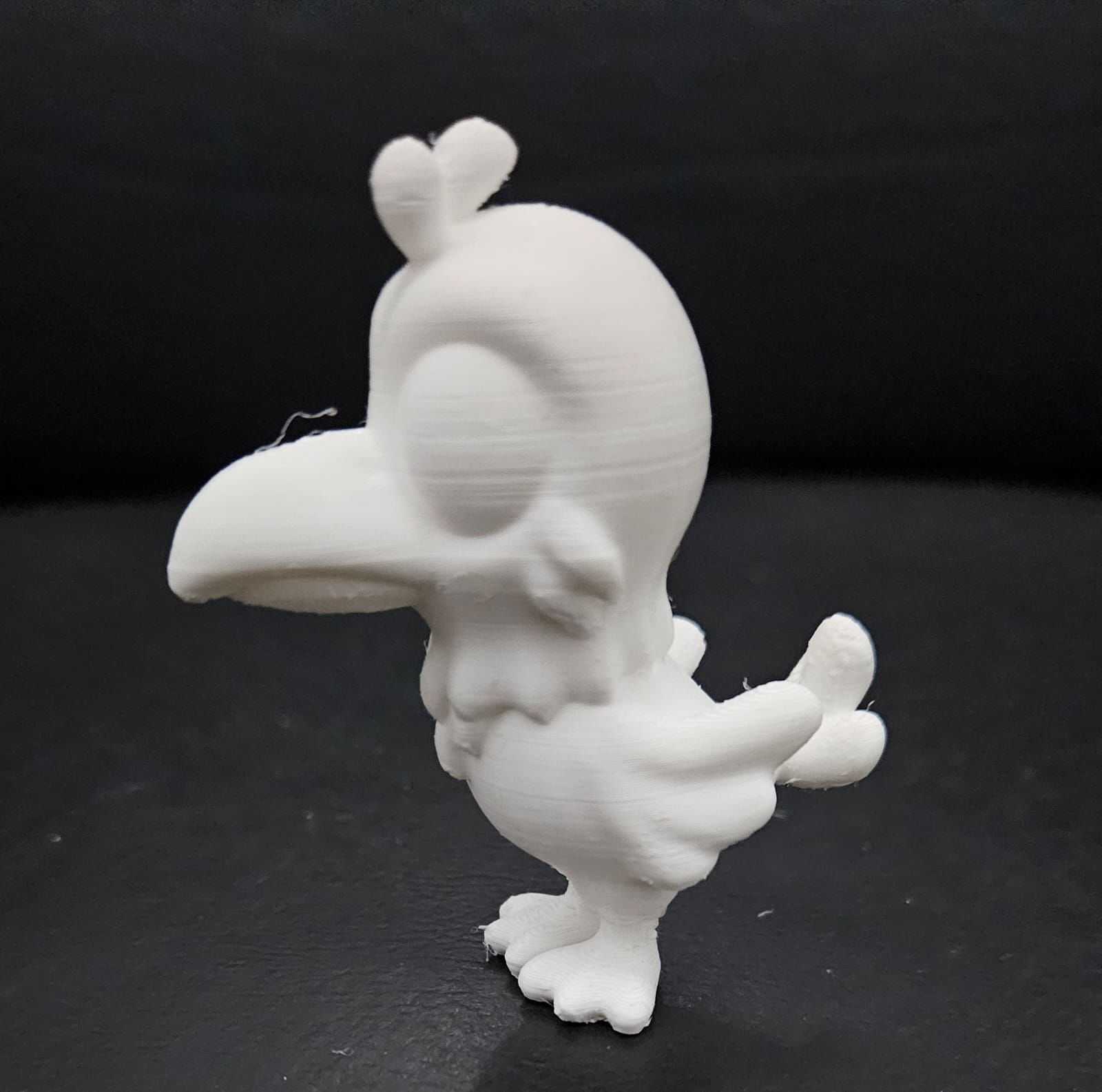 Cartoon Crow 3D print model_11