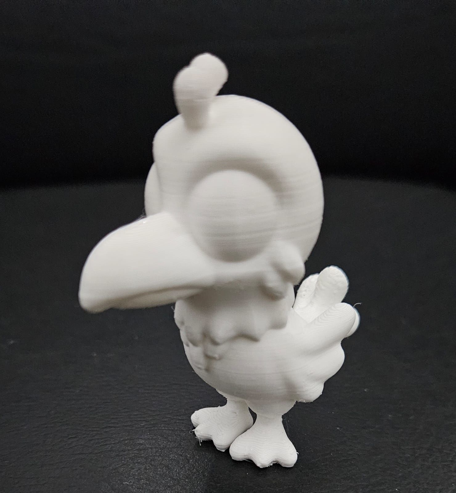Cartoon Crow 3D print model_12