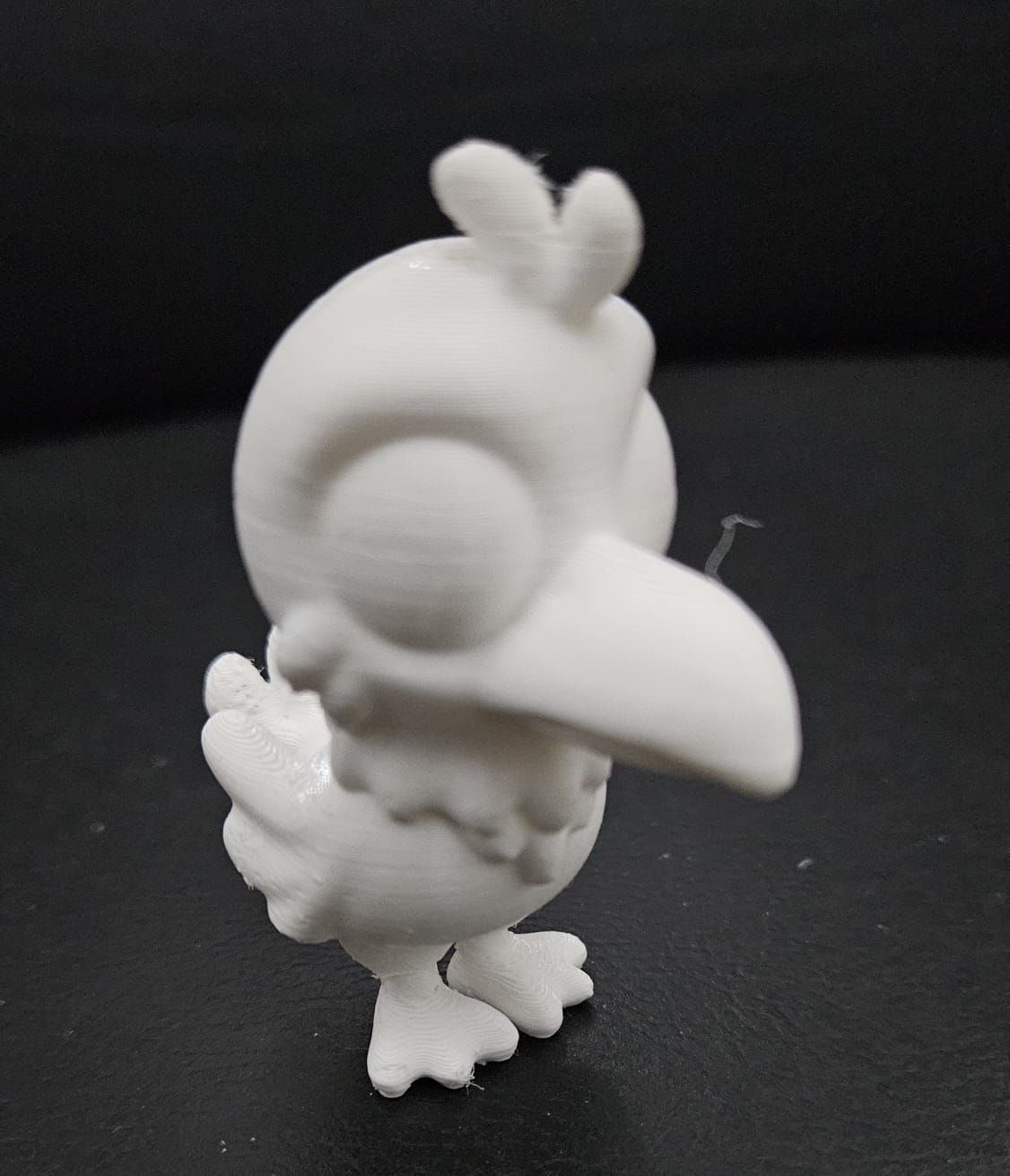 Cartoon Crow 3D print model_5