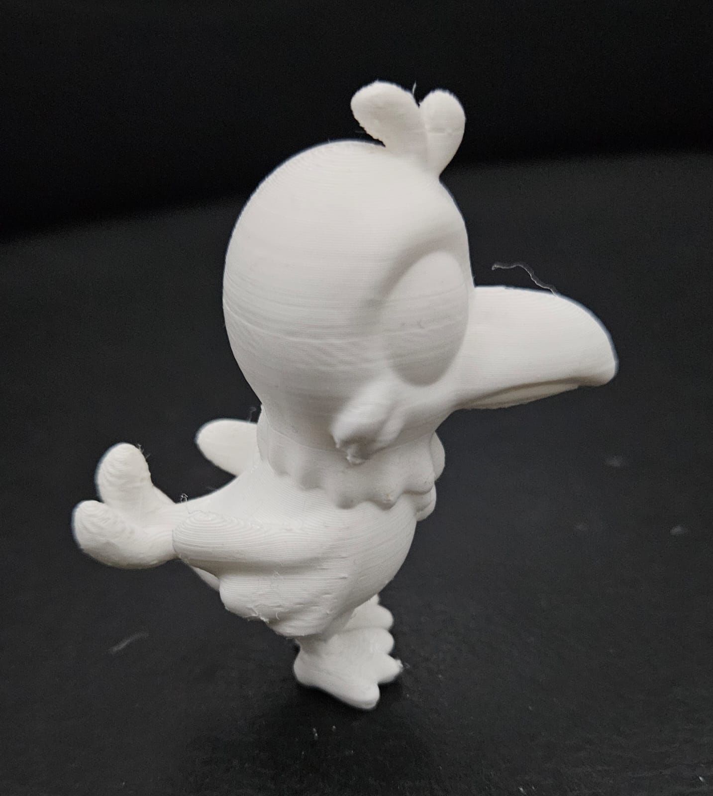 Cartoon Crow 3D print model_6