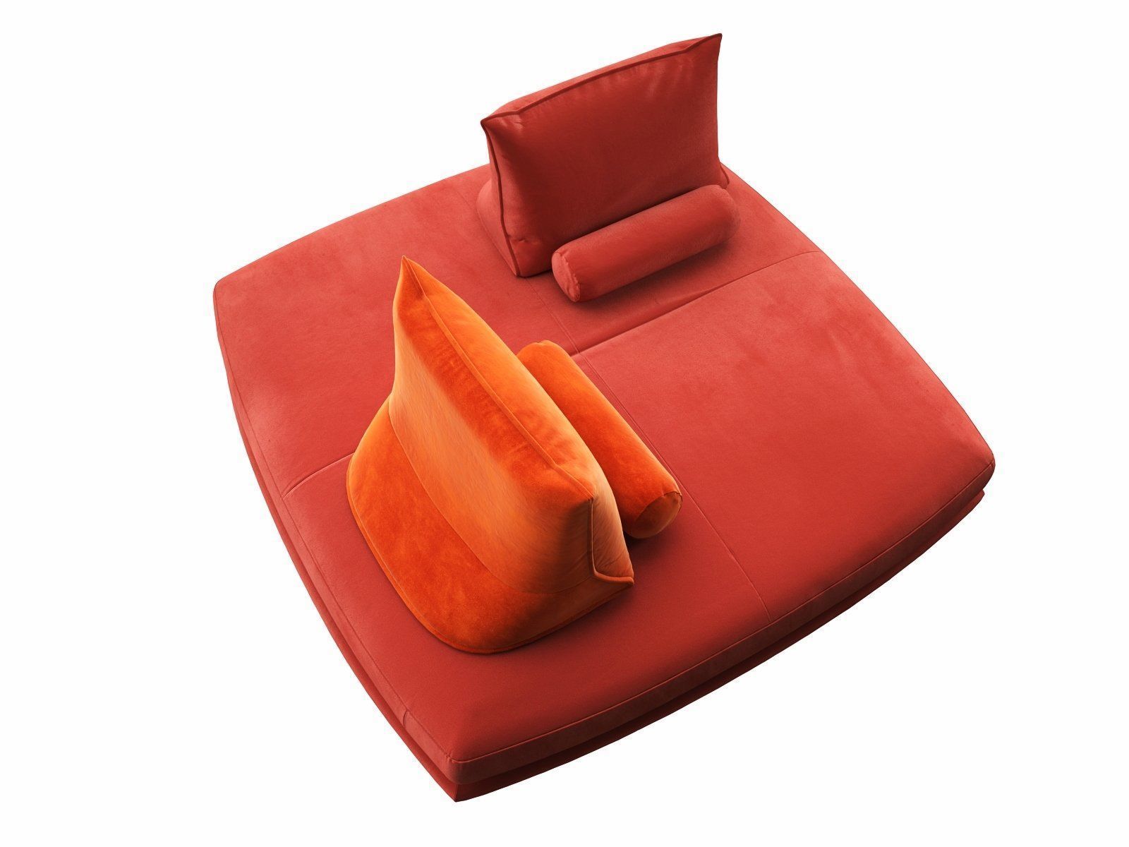 Prado Sofa Square 3D model_4