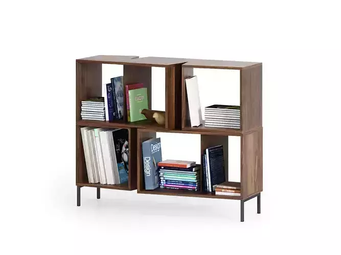 Cuts Bookshelf Composition 1