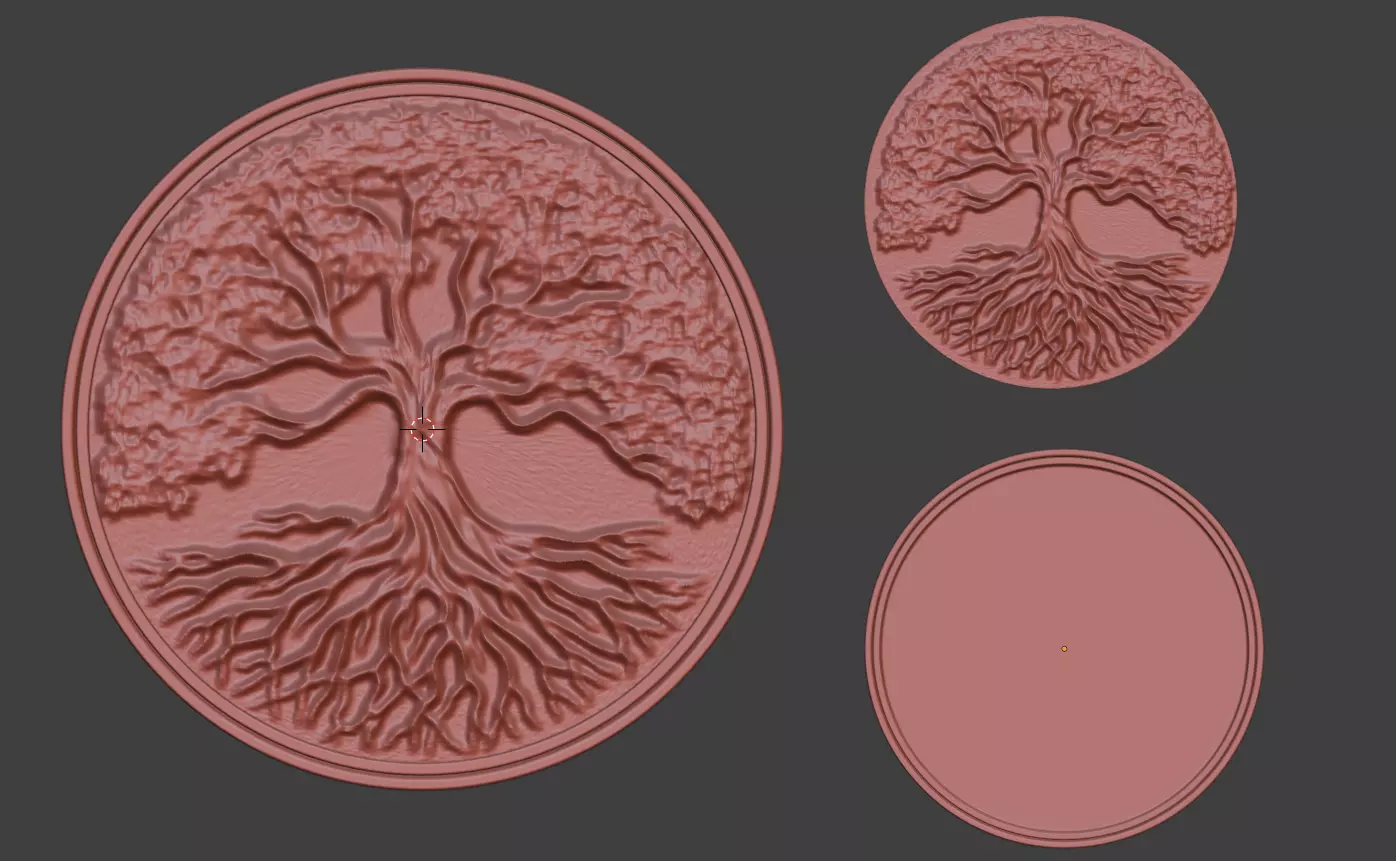 Tree of printable 3D model  3D print model_0