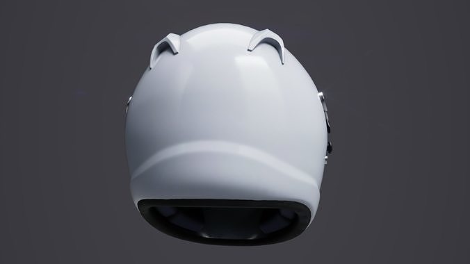 Helmet 01 Low-poly 3D model 7