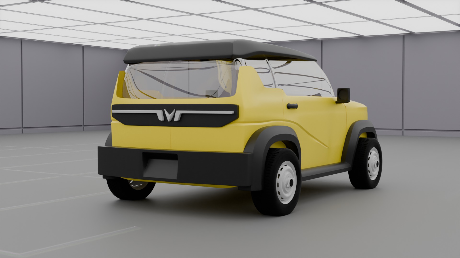 Vf3 Model VinFast VF3 2024 3D model | CGTrader