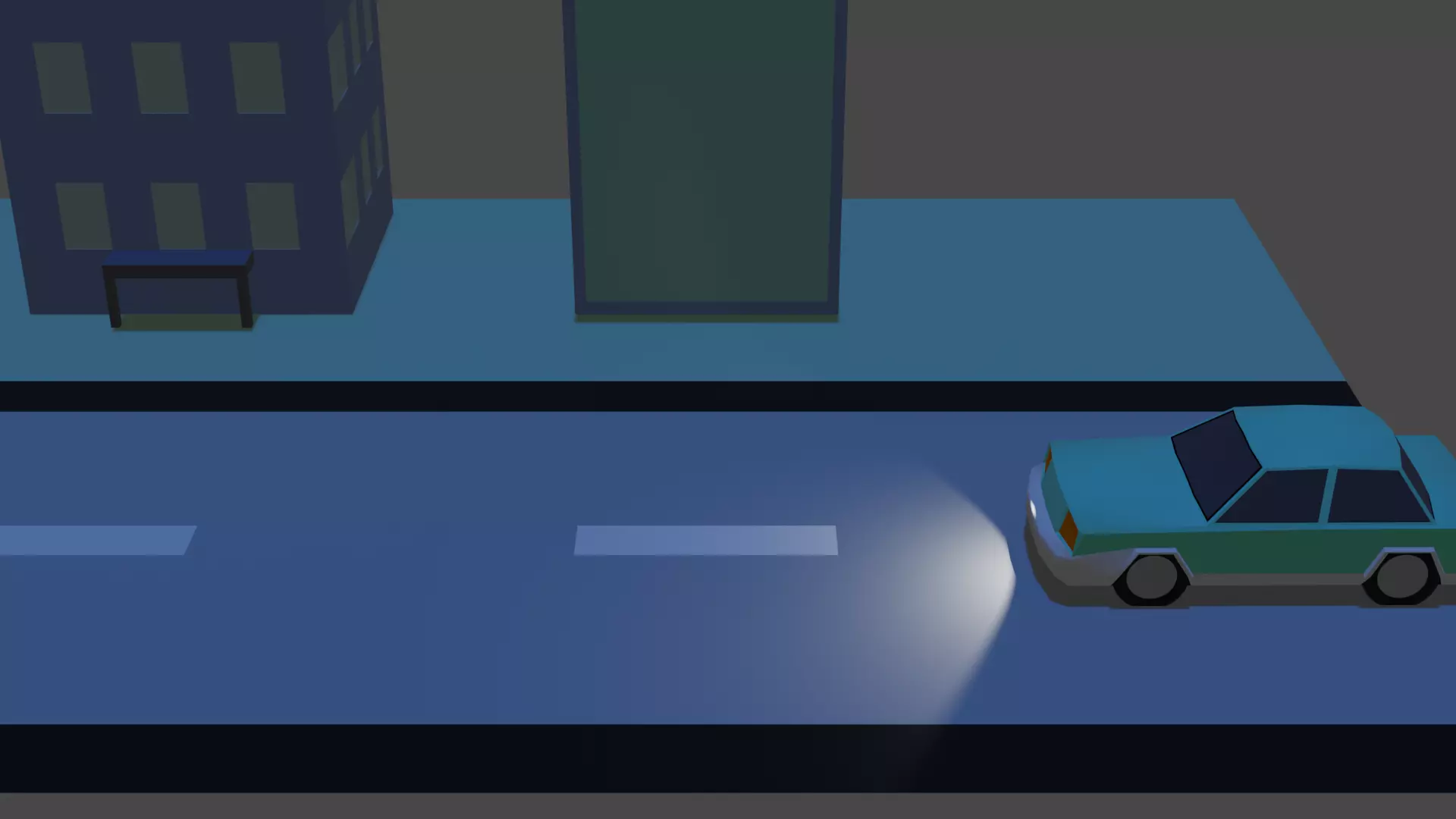 car and road 3D print model