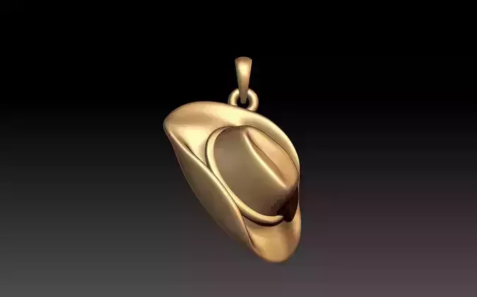 COWBOY HAT PENDANT