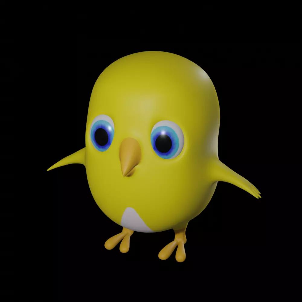 Chick Free 3D model