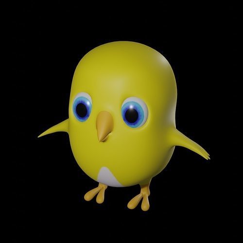Chick Free 3D model