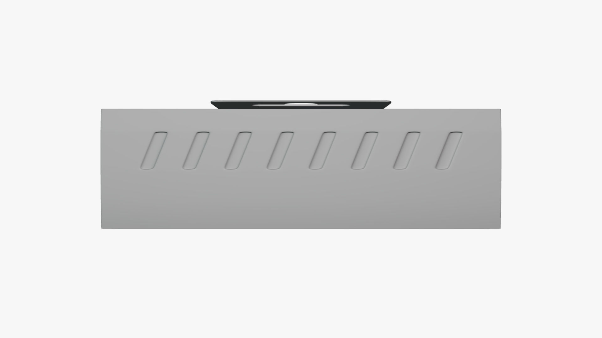 Basic Box Package - Geometry Only No Textures No Materials 3D model_3