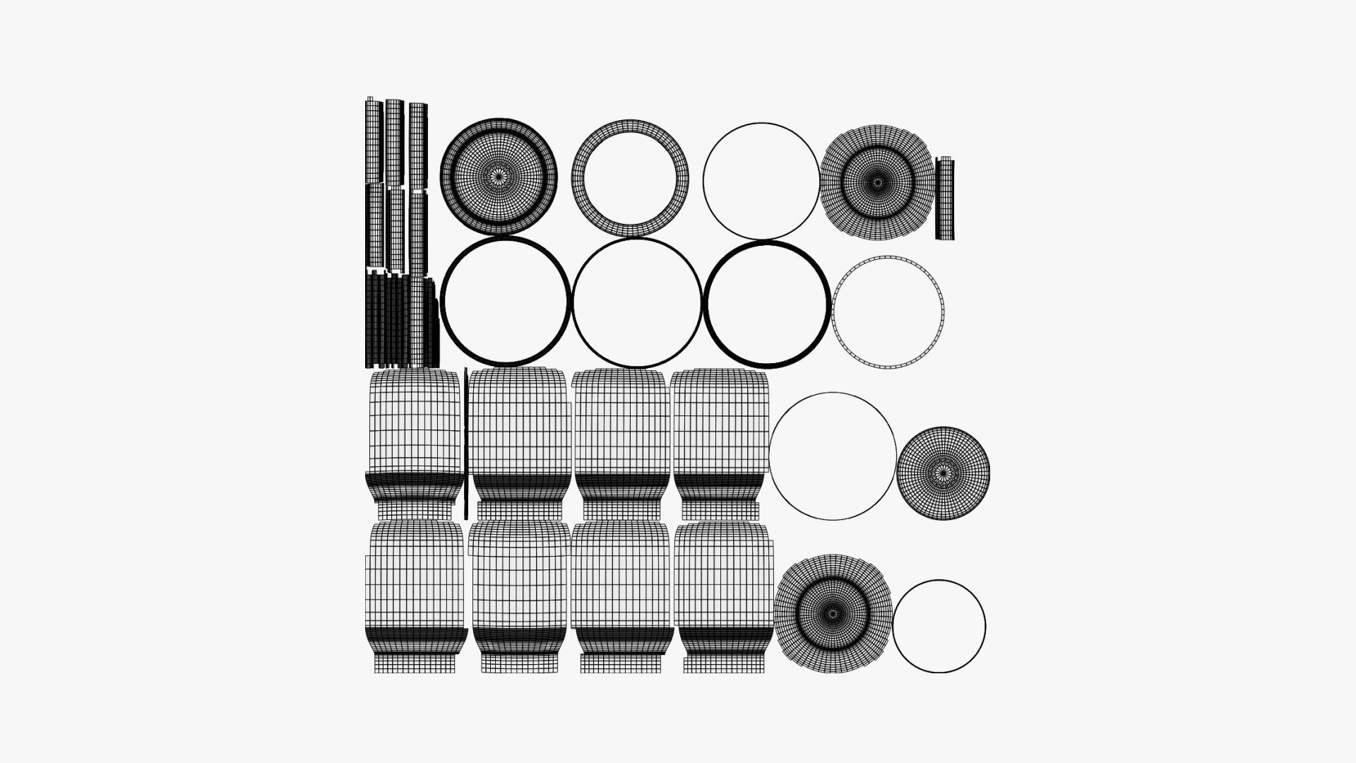 Basic Baby Food Jar - Geometry Only No Textures No Materials 3D model_6