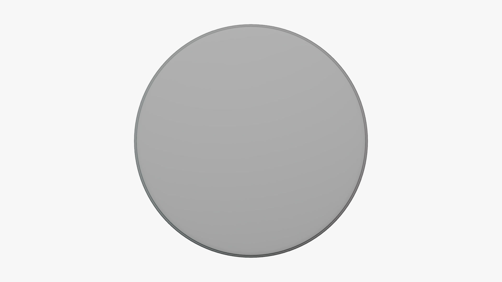 Basic Tin Cookie - Geometry Only No Textures No Materials 3D model_2