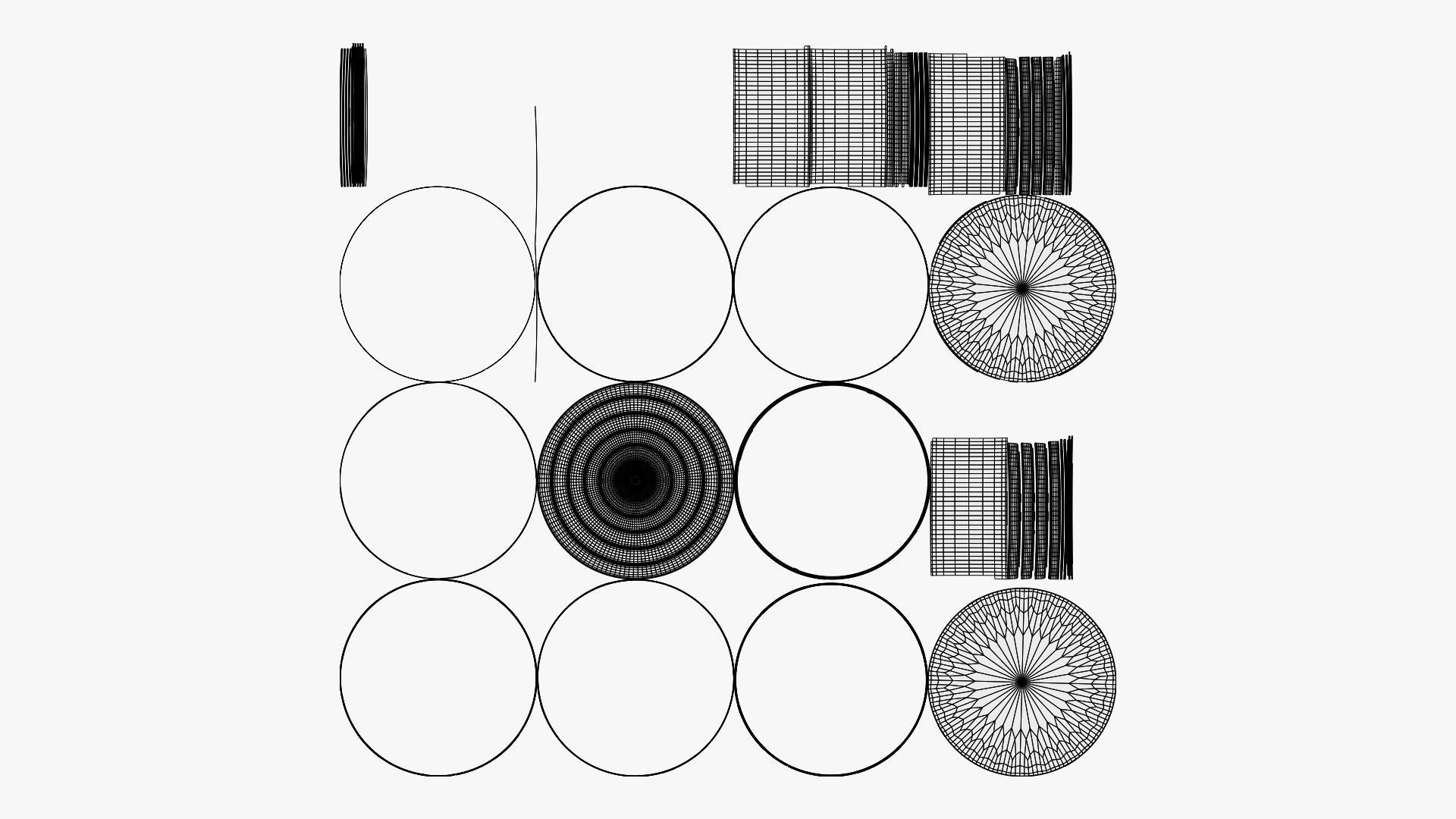 Basic Tin Cookie - Geometry Only No Textures No Materials 3D model_6
