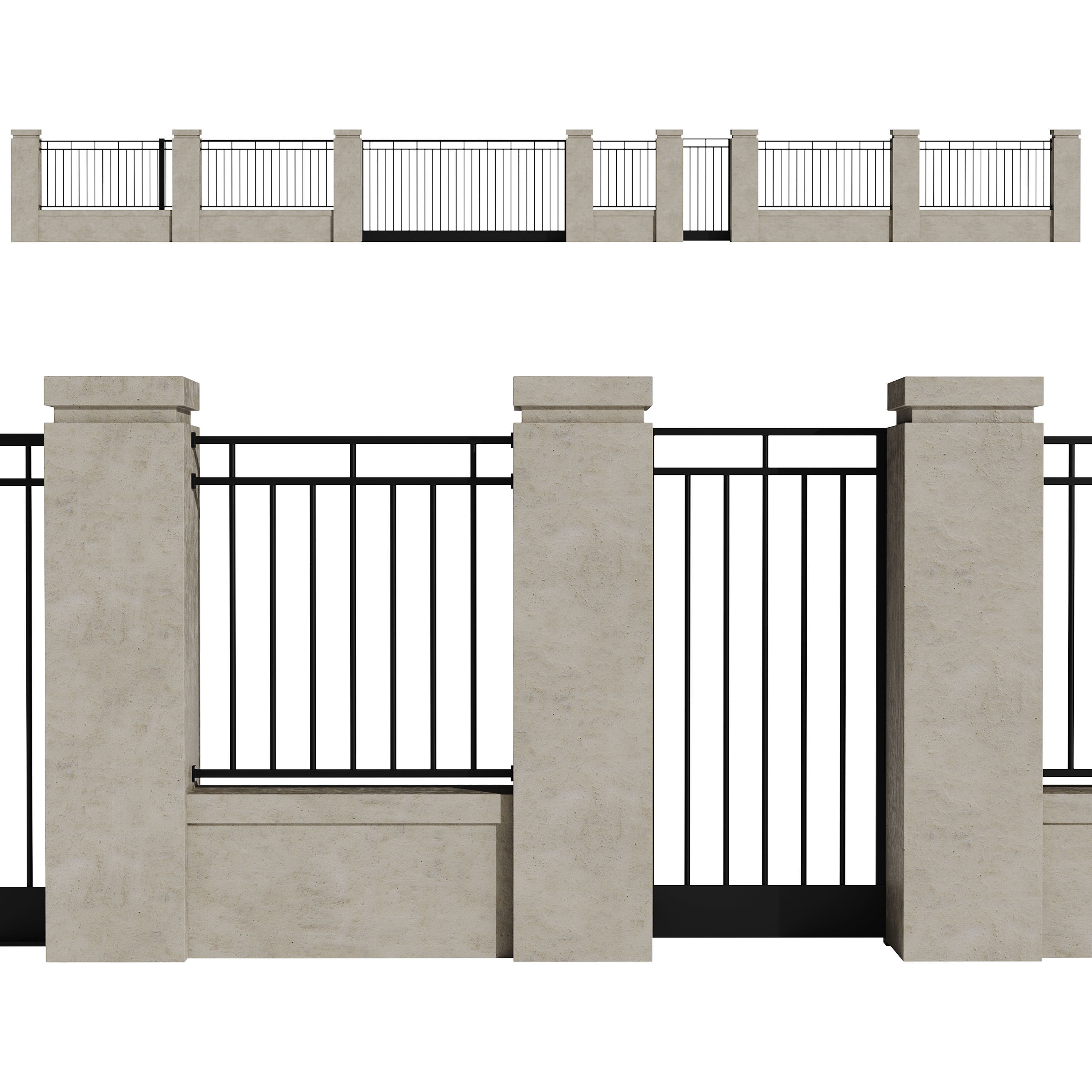 Fencing 10 3D model_10