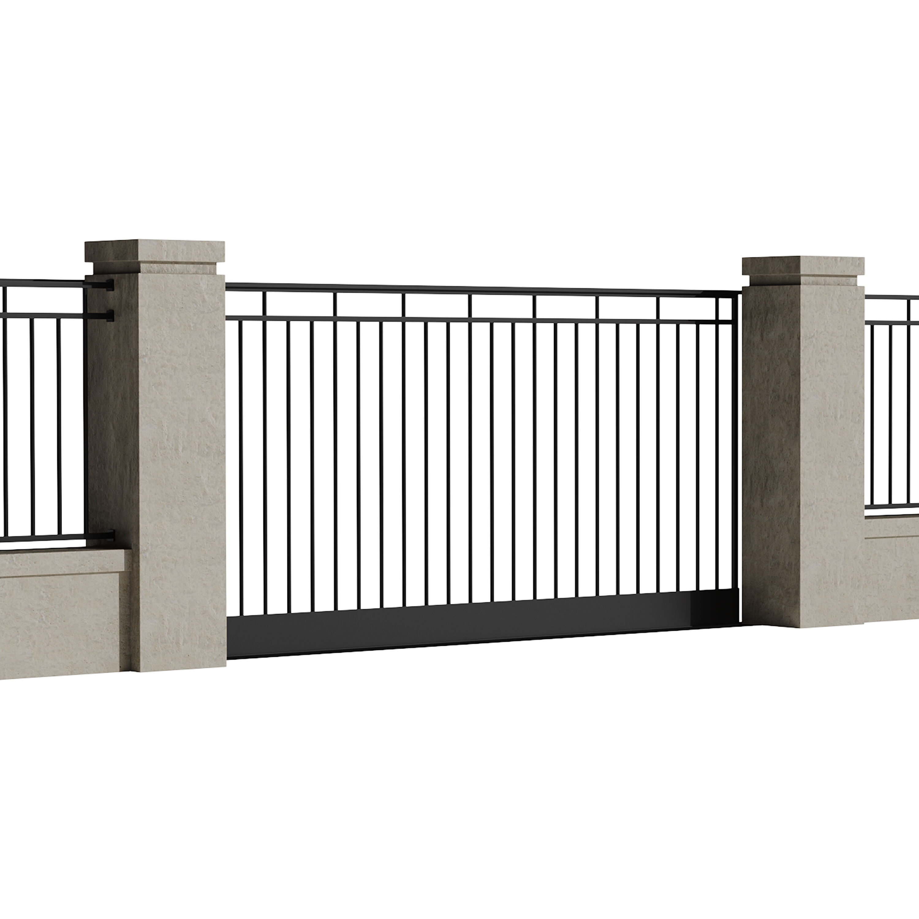 Fencing 10 3D model_3