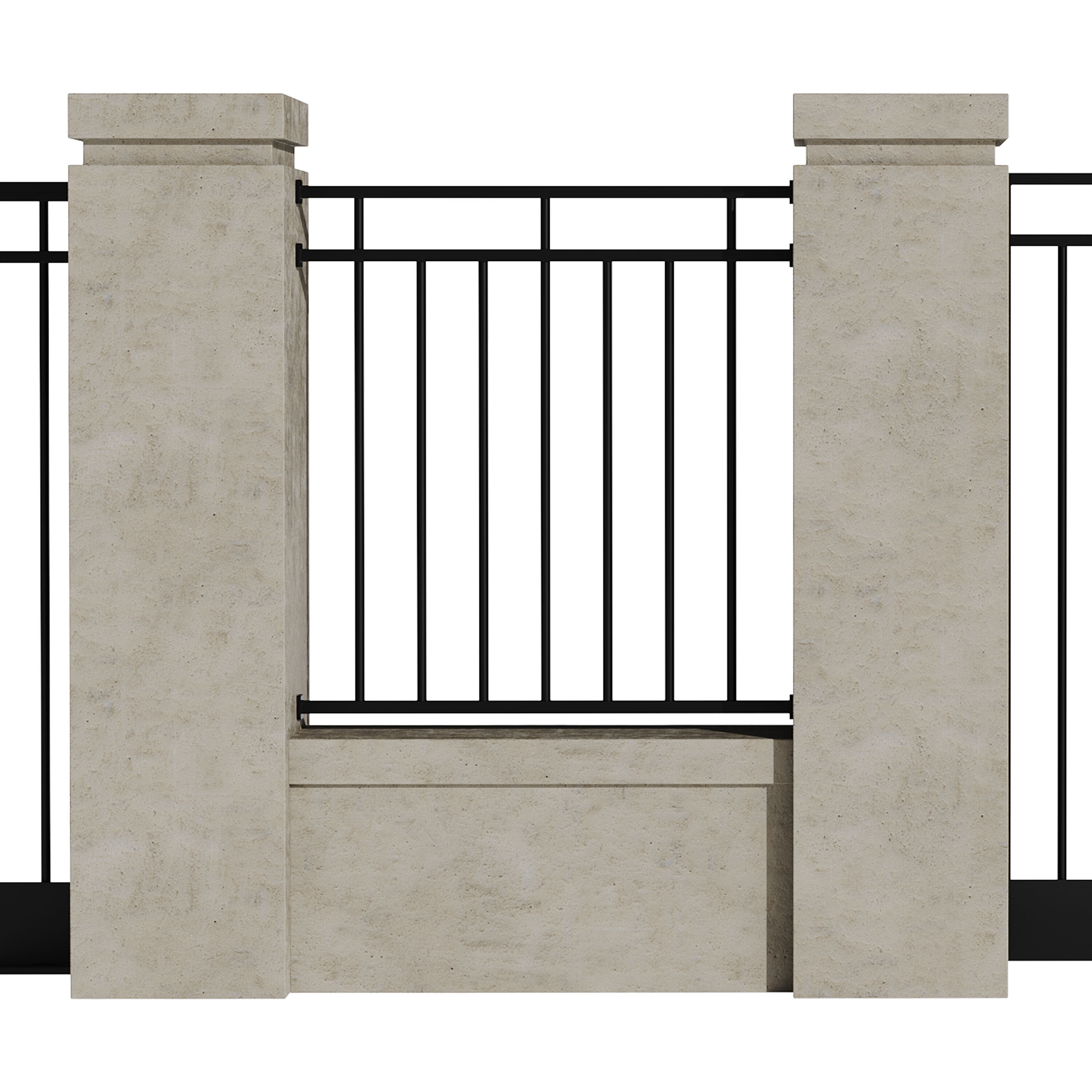 Fencing 10 3D model_11