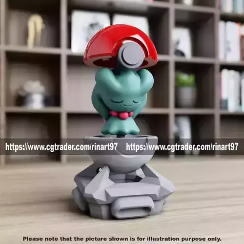 Misdreavus in the Pokeball from pokemon