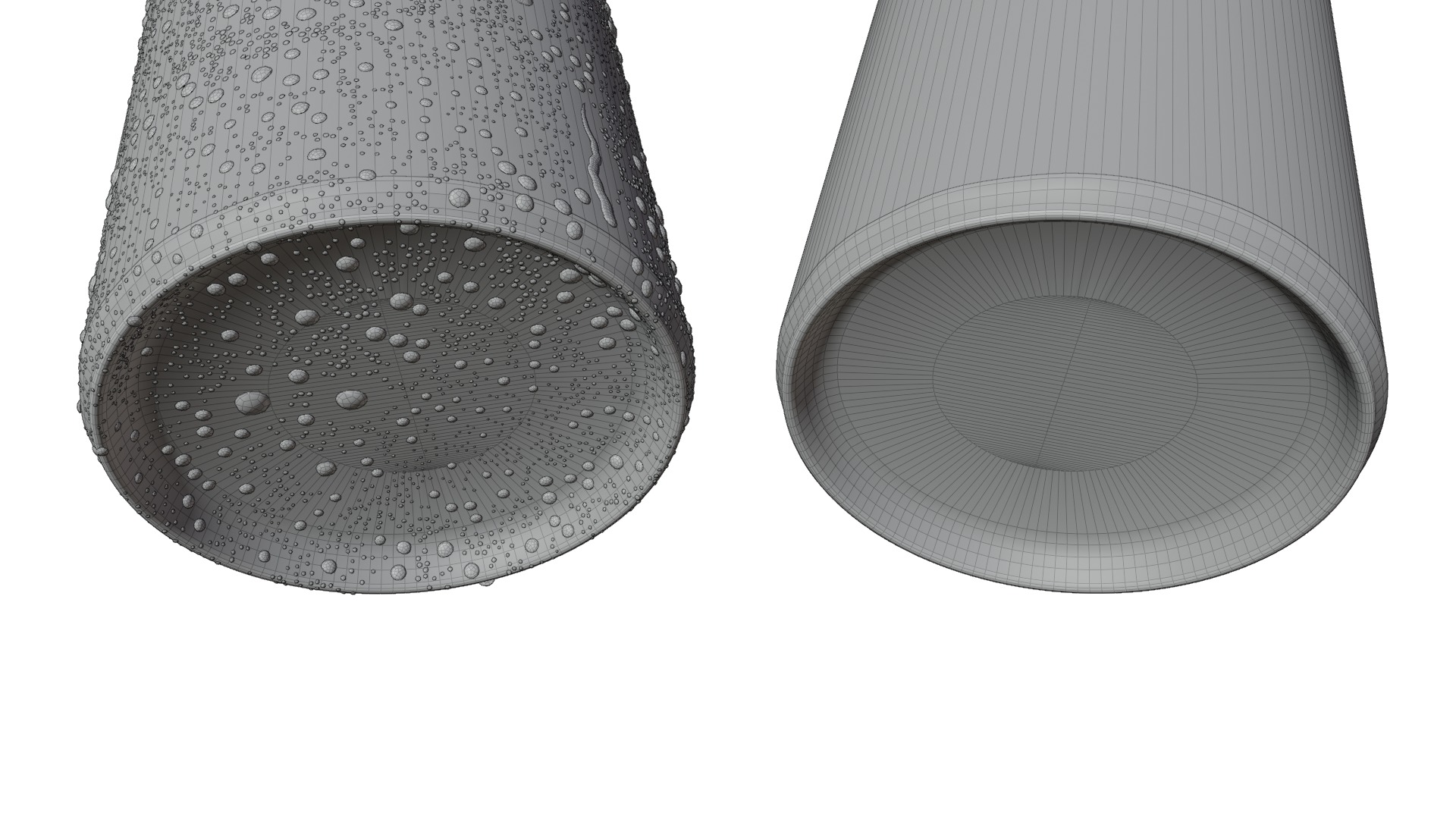 150ml Slim Beverage Can with Water Droplets Open and Closed Tabs Low-poly 3D model_18