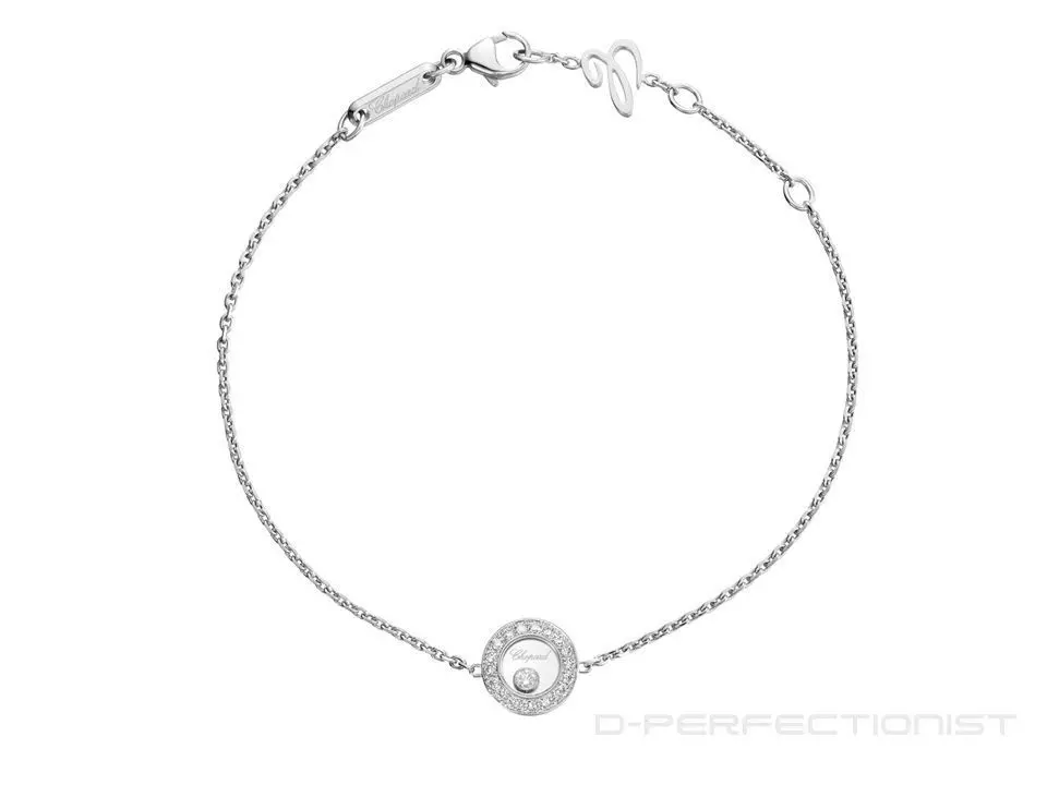 Chopard Bracelet Happy Diamonds icons Pave 3D print model_0