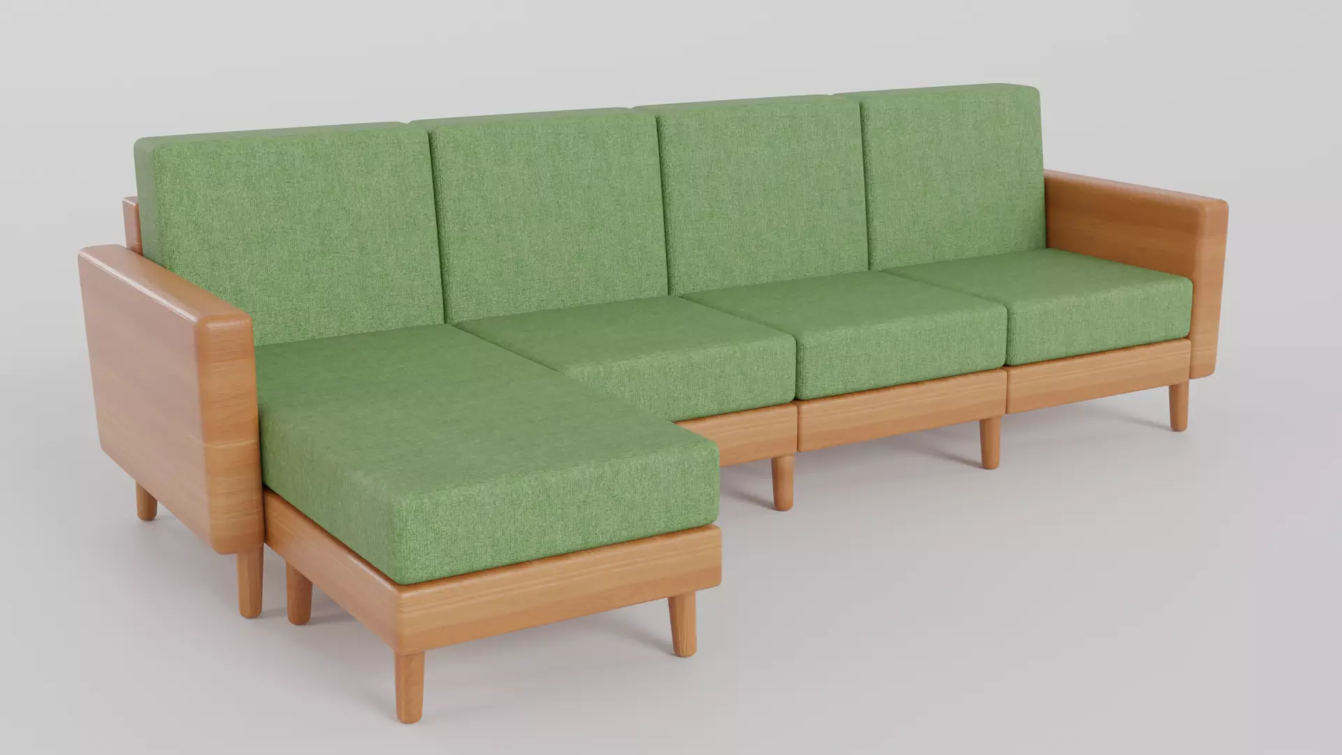 King Sofa 3D model_0