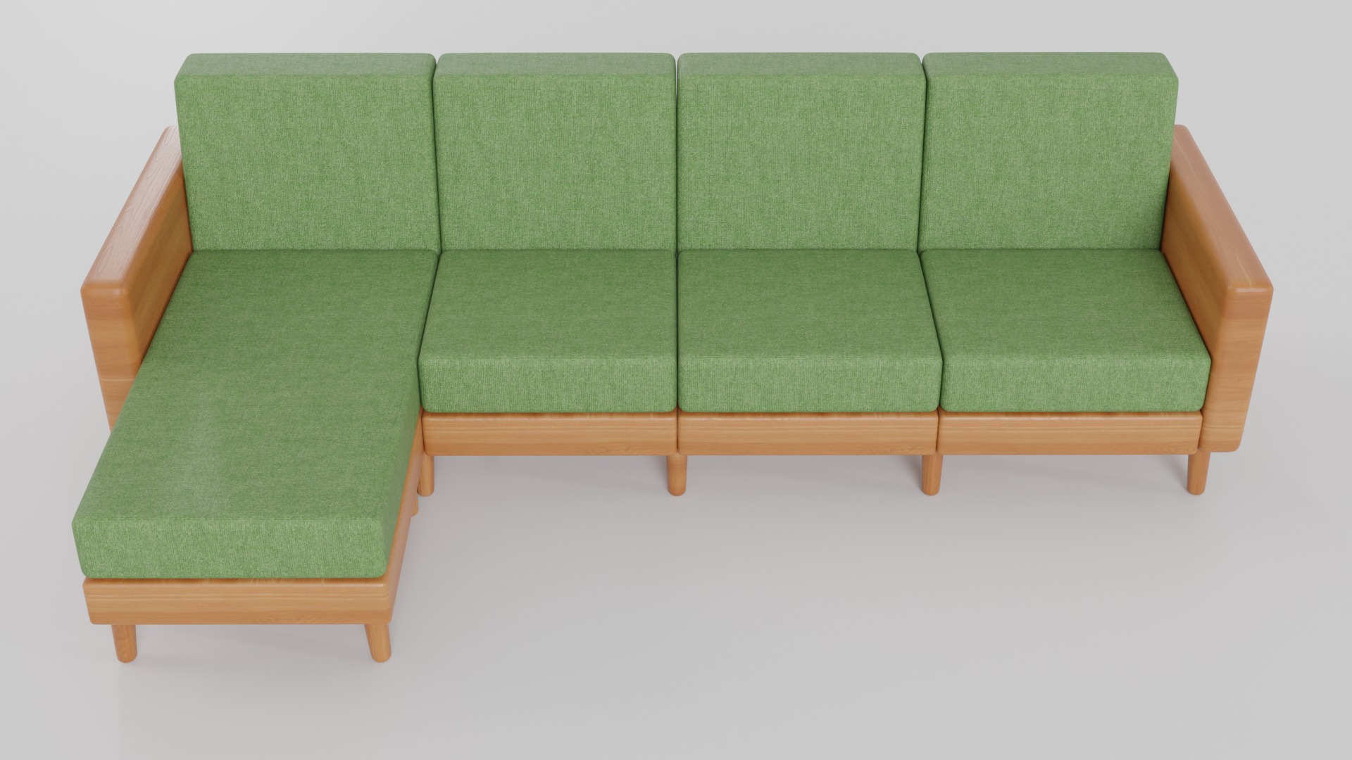 King Sofa 3D model_1