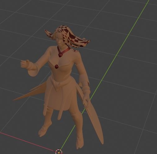 Lina The Fiery Sorceress of Dota 2  Stunning 3D Model 3D print model_6