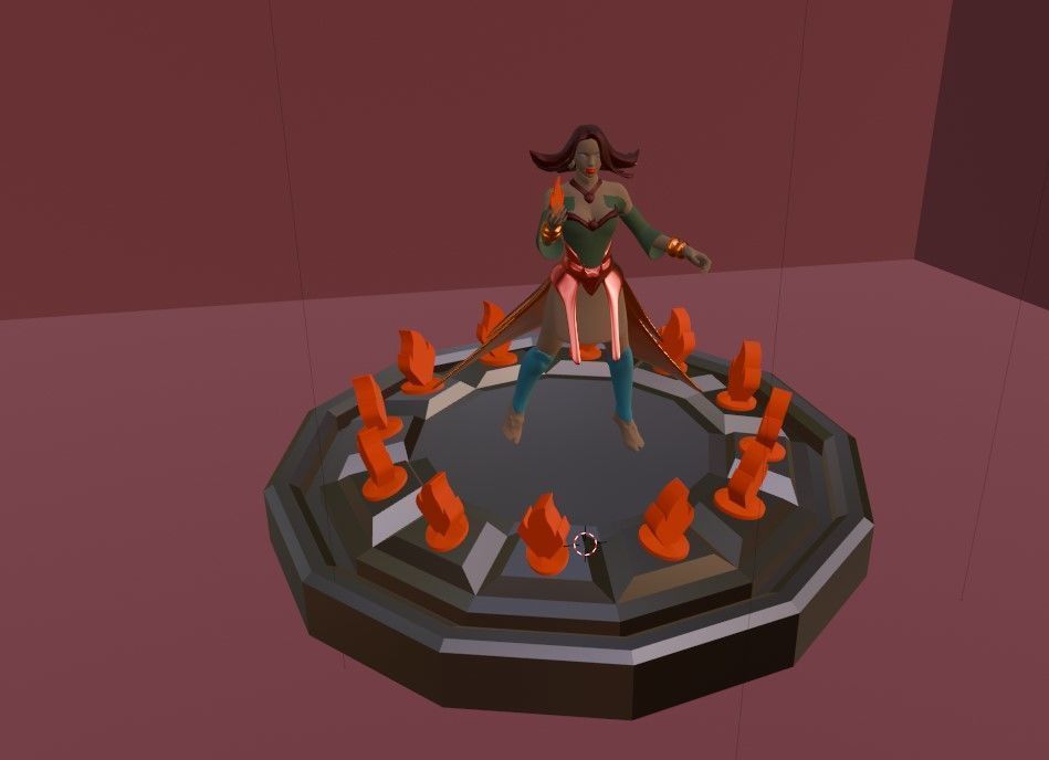 Lina The Fiery Sorceress of Dota 2  Stunning 3D Model 3D print model_11