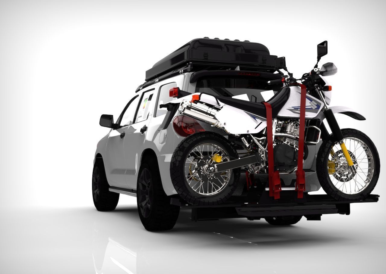 Toyota Sequoia 2010 Equipada  3D model_5