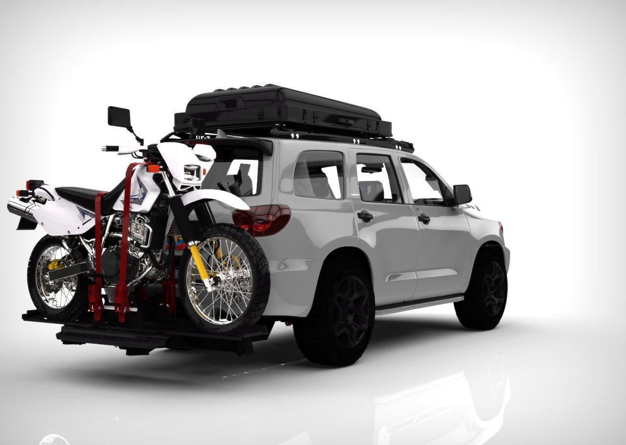 Toyota Sequoia 2010 Equipada  3D model_3