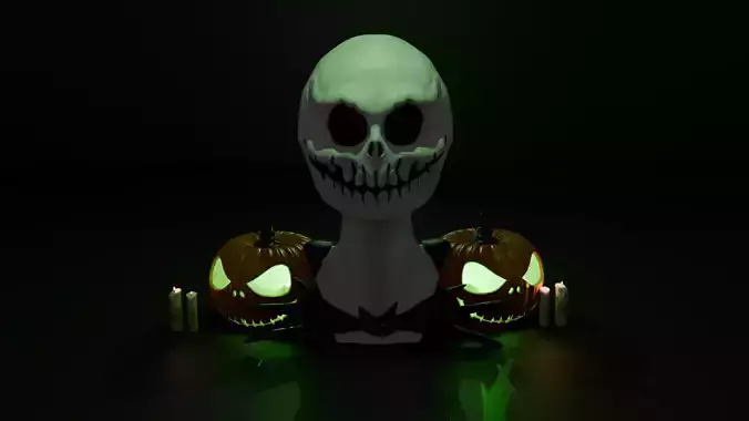 The Nightmare Before Christmas 3D print model The Nightmare Before Christmas 3D print model