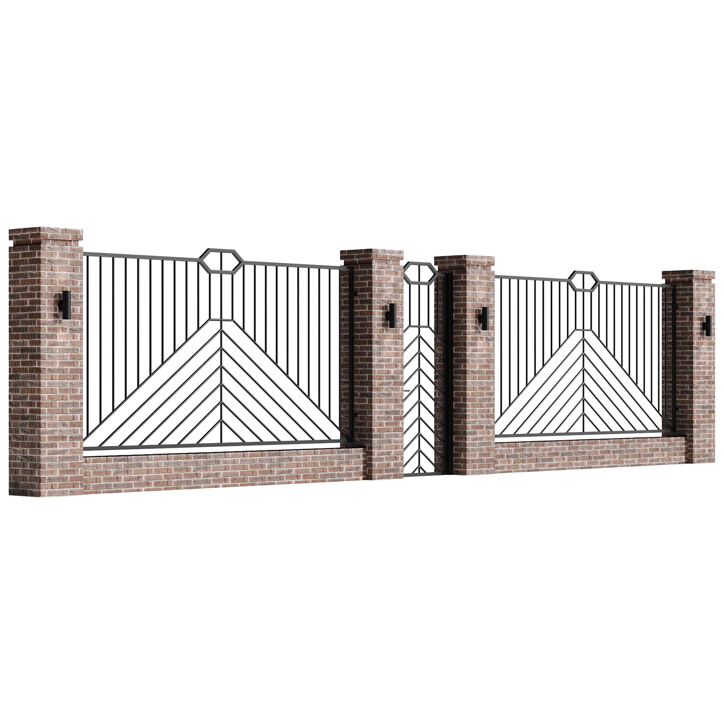 Fencing14 3D model_2