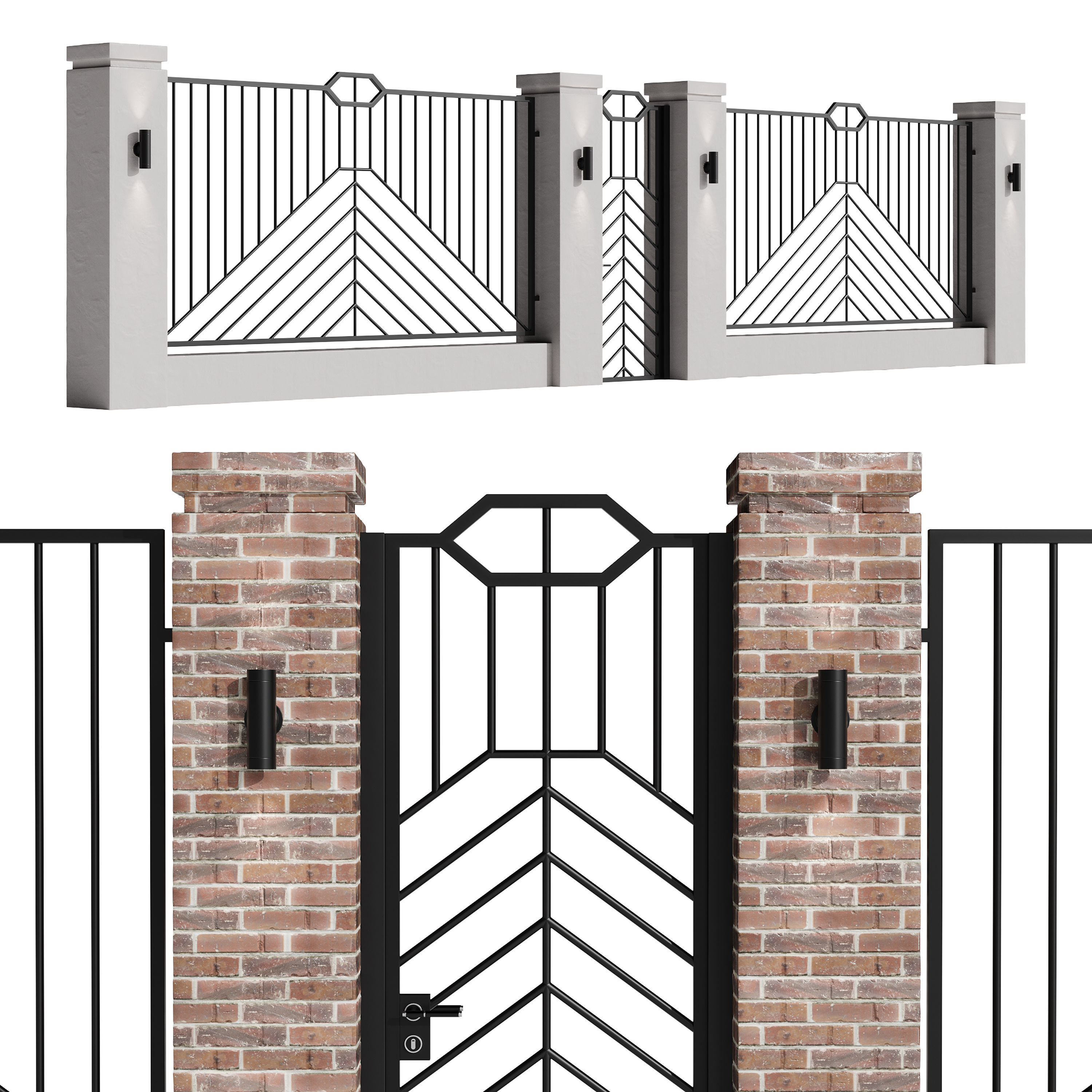 Fencing14 3D model_8