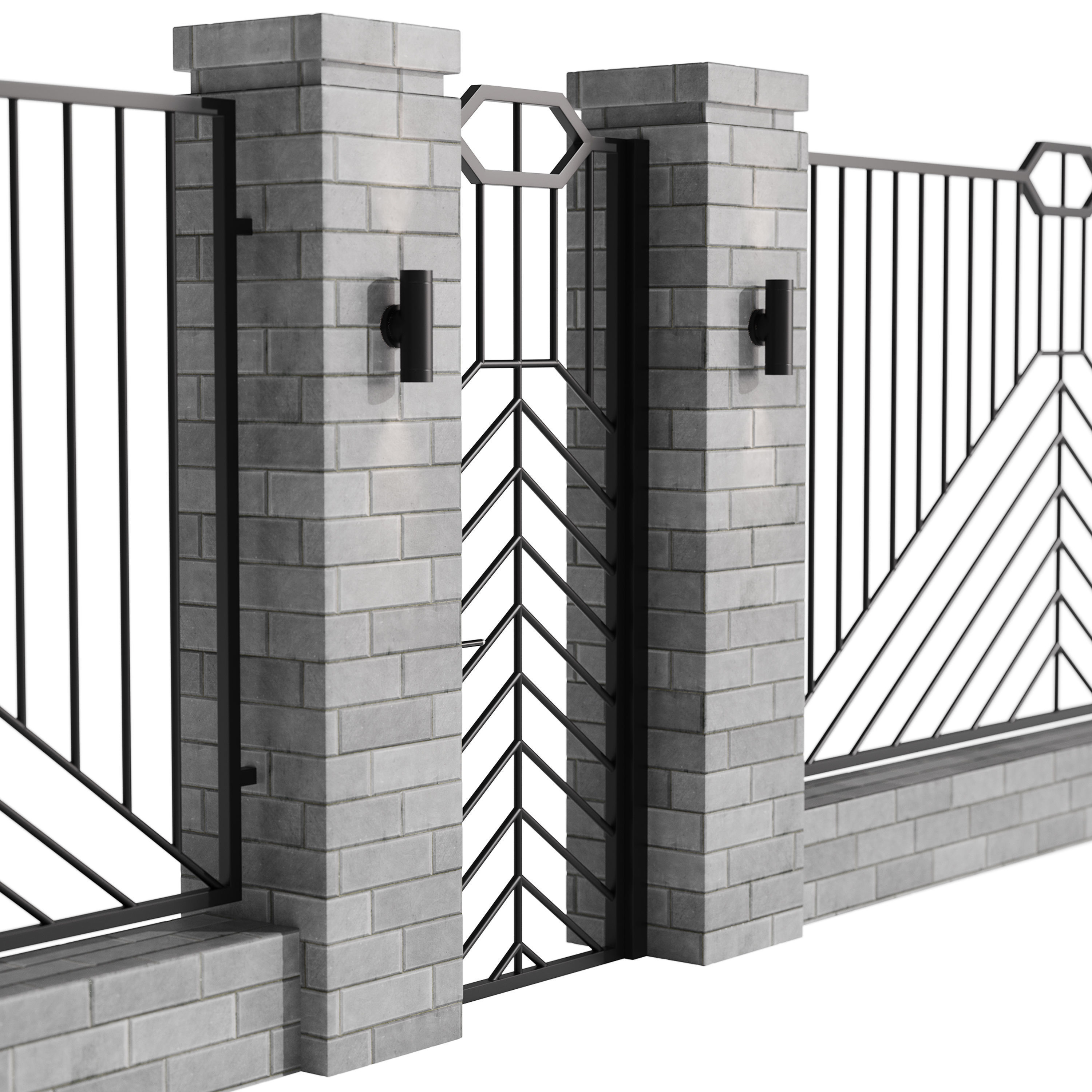 Fencing14 3D model_10