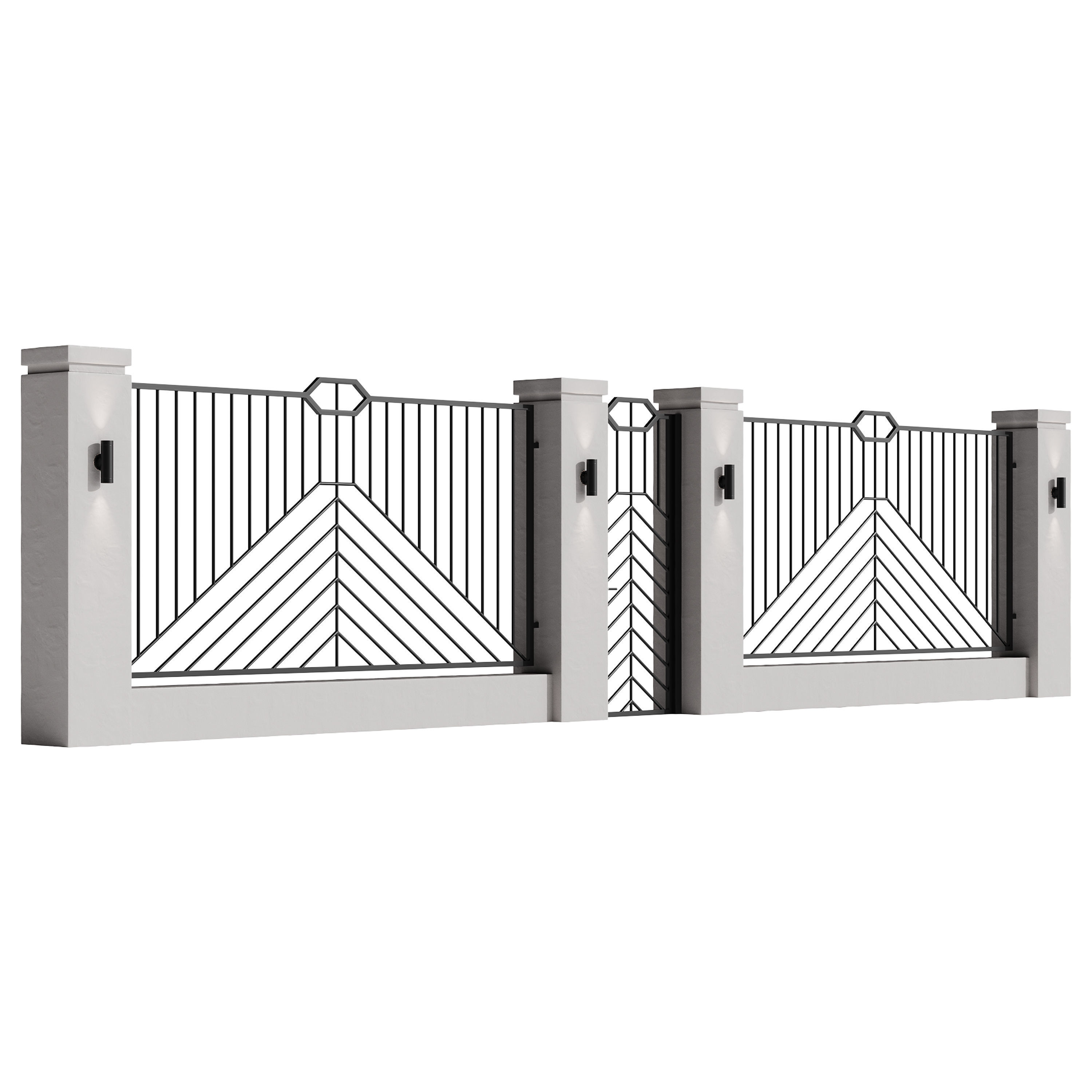 Fencing14 3D model_1